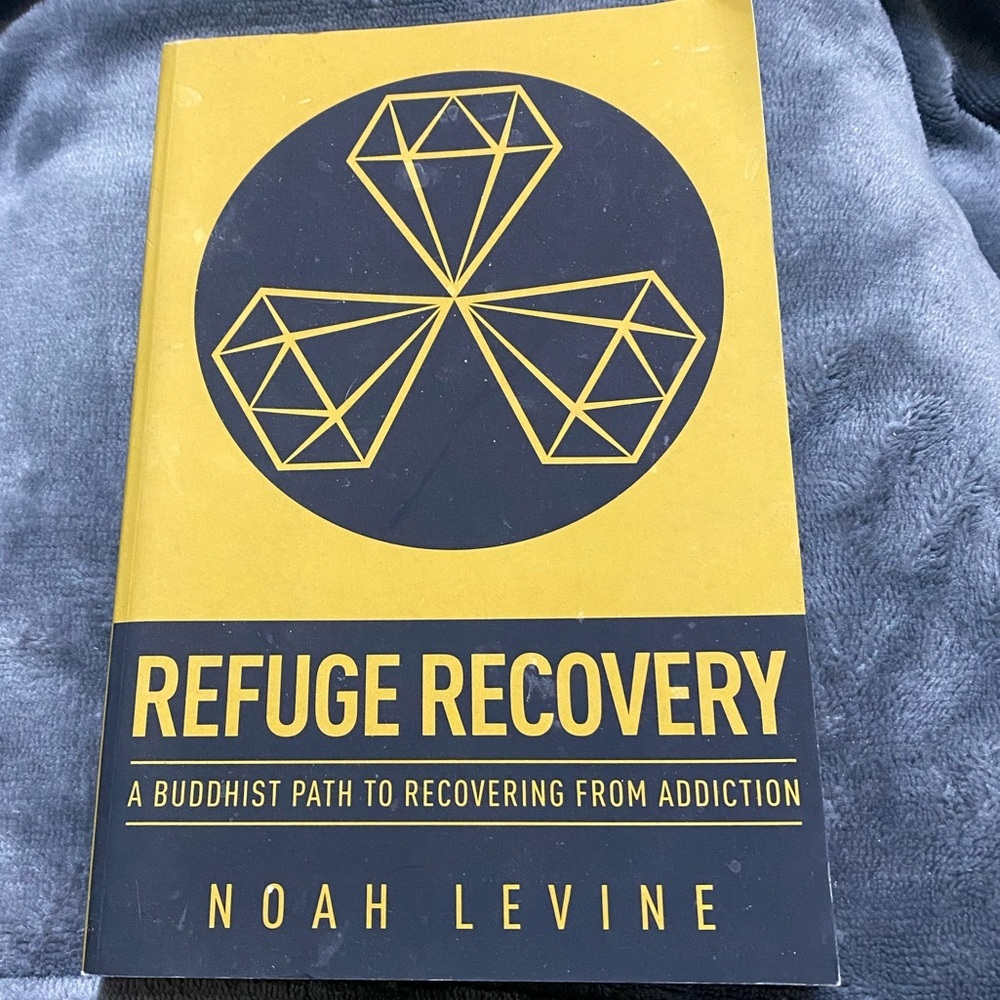 Refuge Recovery Paperback by Noah Levine | Buddhist Addiction Recovery Book - Picture 2 of 2